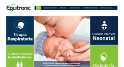 Desktop Screenshot of equitronic.com.co